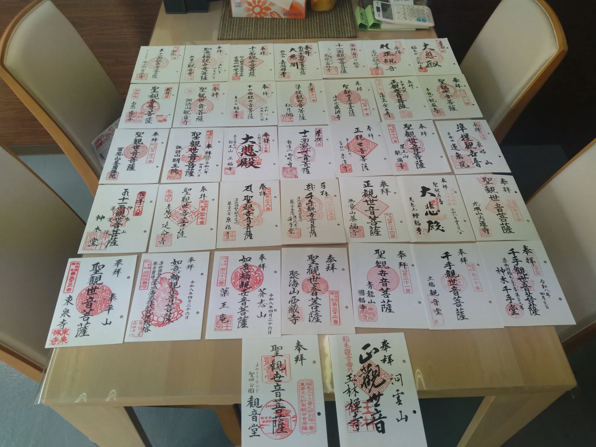 準西國稲毛三十三所観音霊場御開帳巡って参りました!